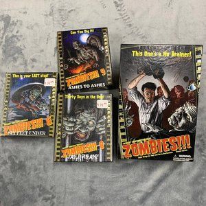 Zombies Directors Cut + 3 Expansion Packs Board Game